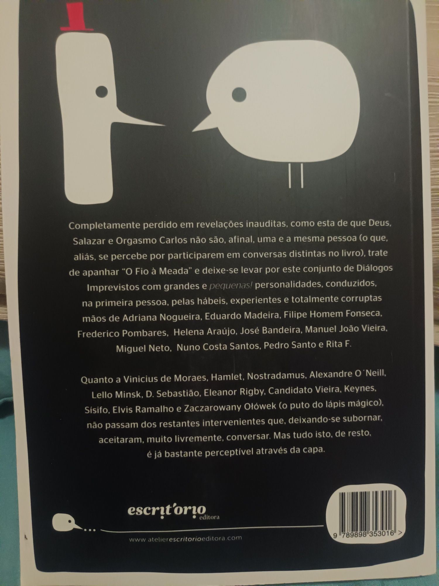 Vende-se Livro" O Fio à Meada" Sipnose.