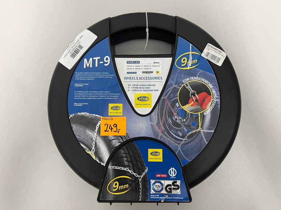 Łańcuchy Zimowe na Koła Marelli KNS120 9mm * NOWE