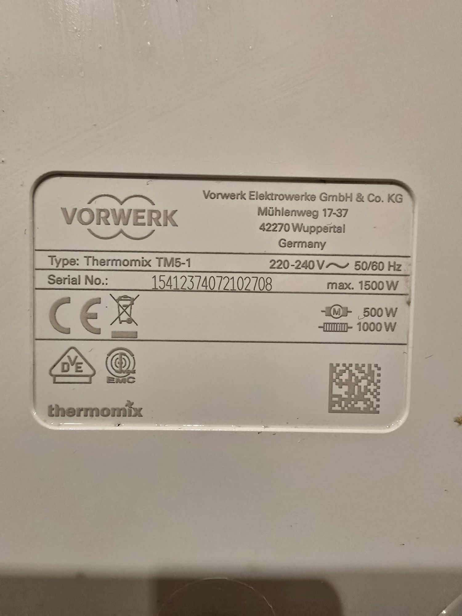 Thermomix TM5 Cook-Key