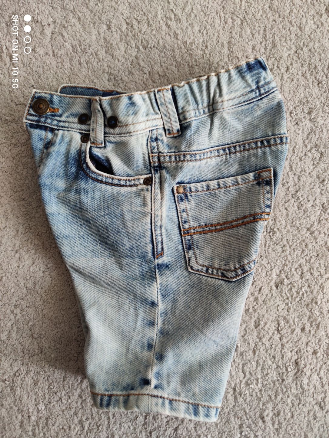 Świetne jeansowe kultowe spodenki H&M rozm. 86cm stan bdb