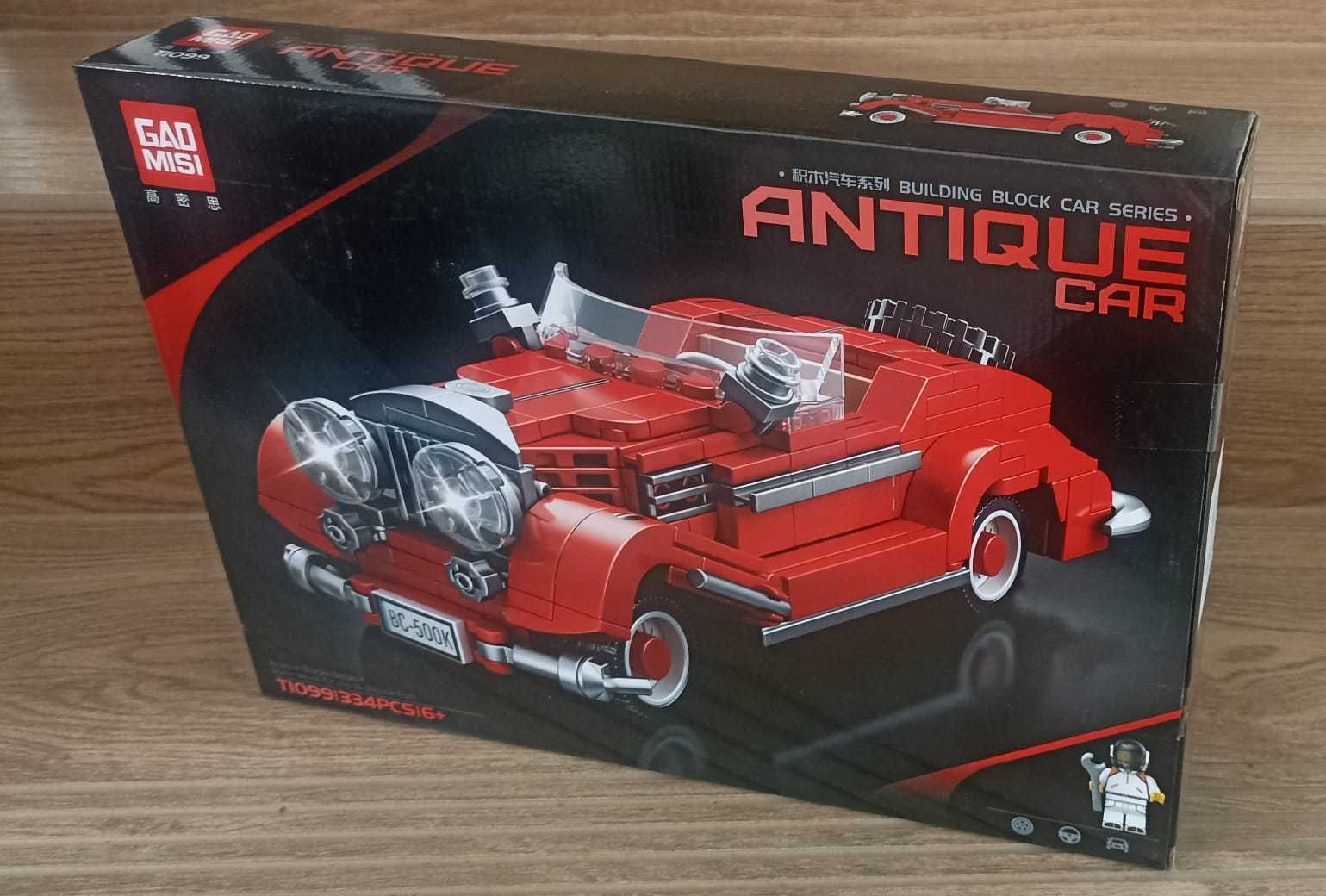 Klocki konstrukcyjne samochód zabytkowy 334 el.