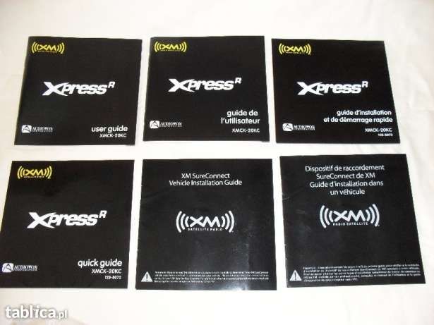 RADIO Satelitarne XM Satellite Radio XPRESS