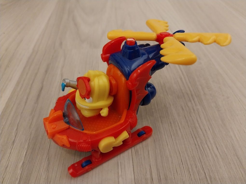 Super Zings Wóz strażacki helikopter figurka