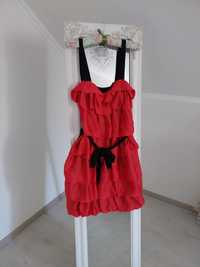 Сарафан червоний сукня