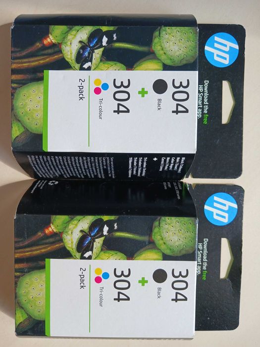 Оригінальні картриджі для принтера HP 305, 304, 303