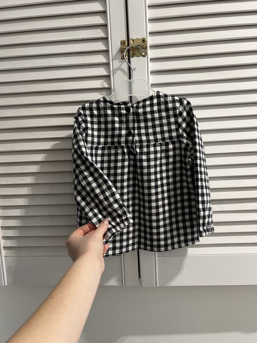 Koszula bluzka dziewczęca So cute r.86 falbanki kokarda święta