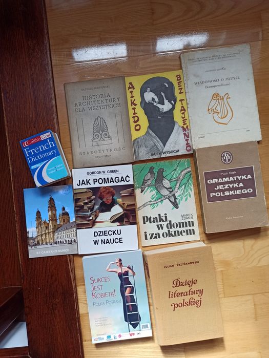 Zestaw książek książki popularnonaukowe kolekcja naukowe