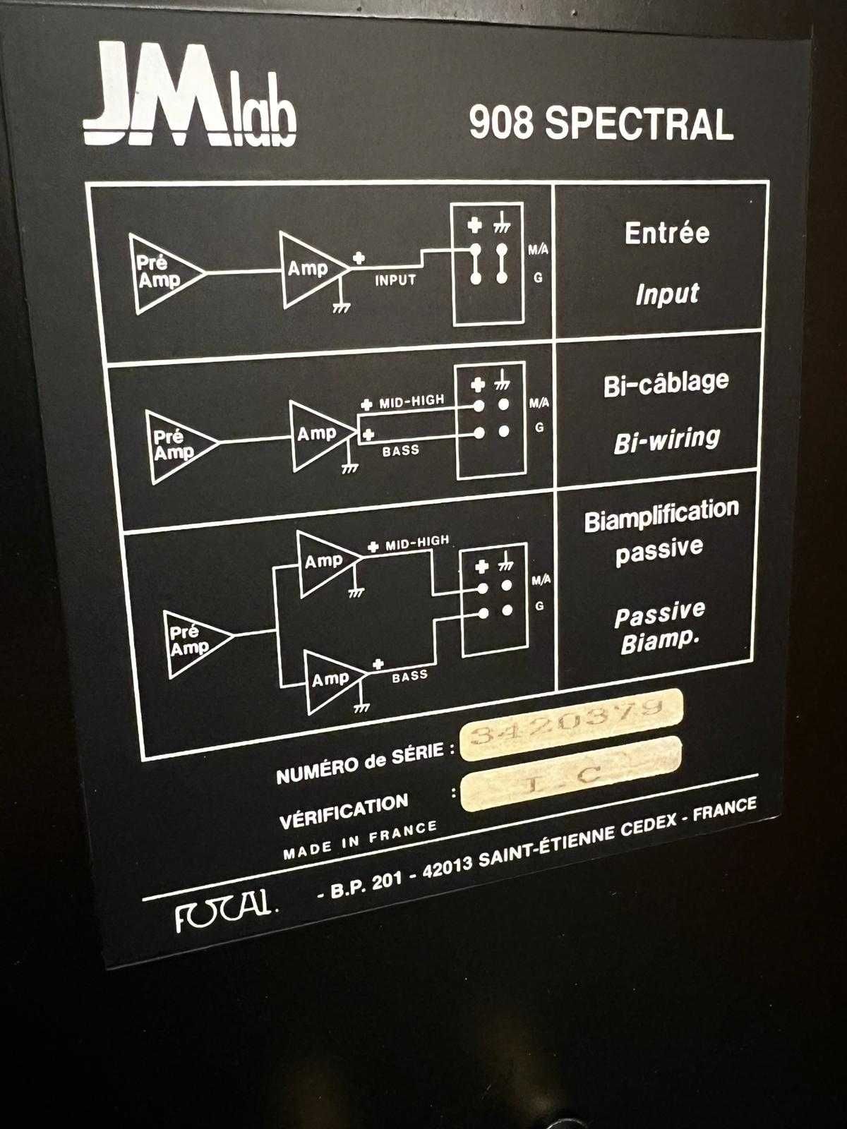 Kolumny focal Jmlab Spectral 908