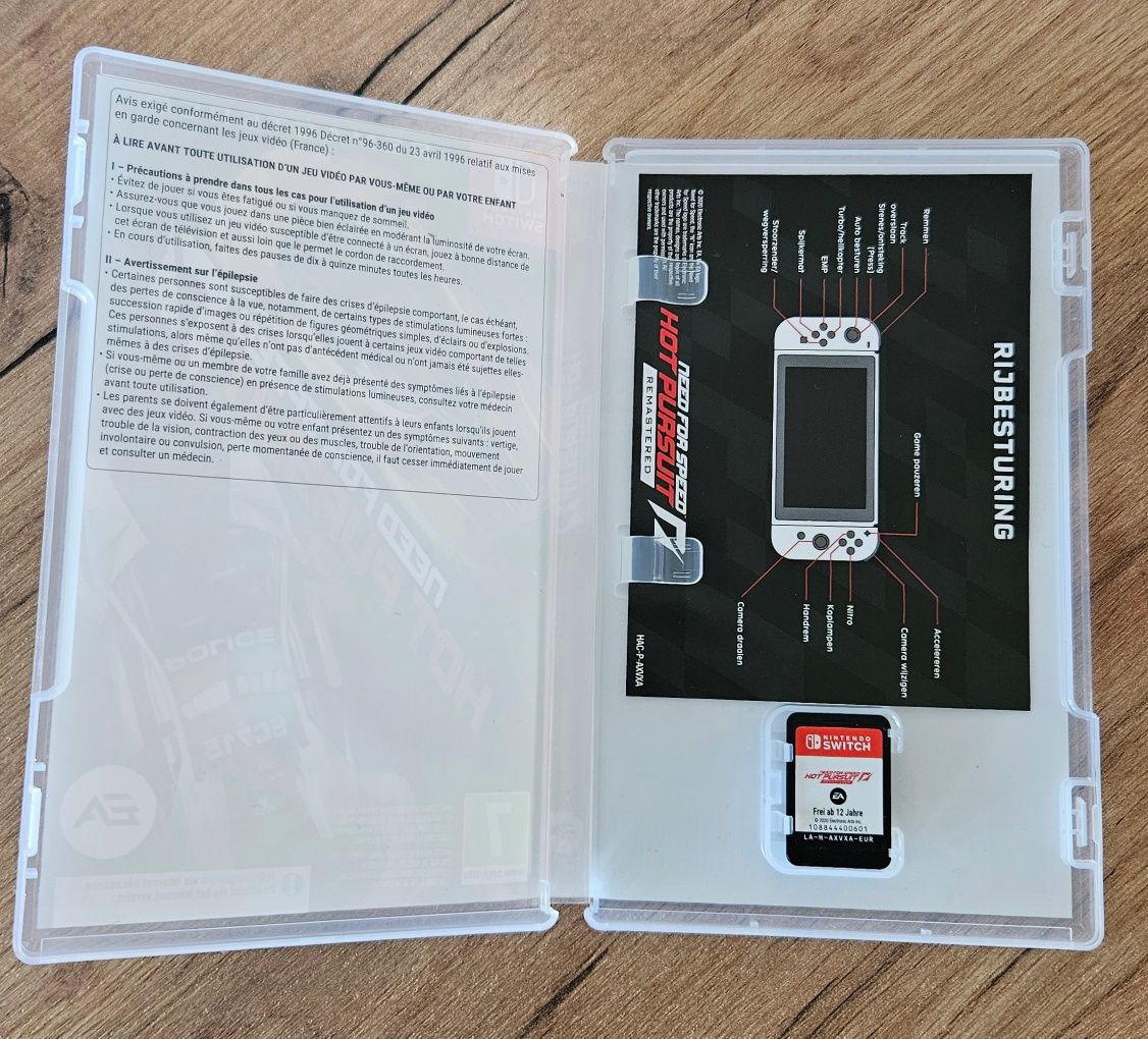 Need for speed hot pursuit Nintendo switch