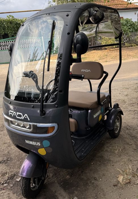 электротрайк FADA Nimbus, электроскутер трехколесный