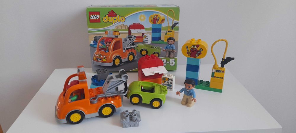 Klocki Lego Duplo Samochód Pomocy Drogowej 10814