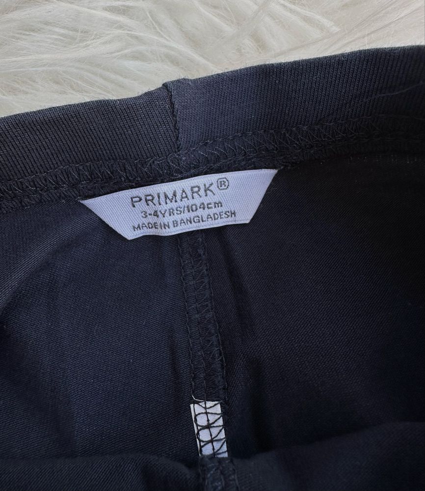 Zestaw bluzka prążek Next legginsy Primark nowy 104 dziewczynka