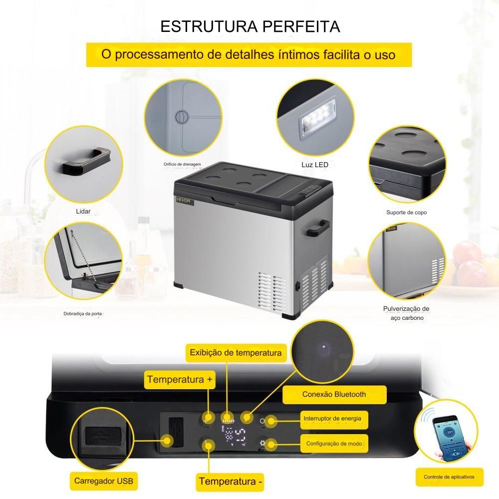 Caixa de Refrigeração Elétrica 40L