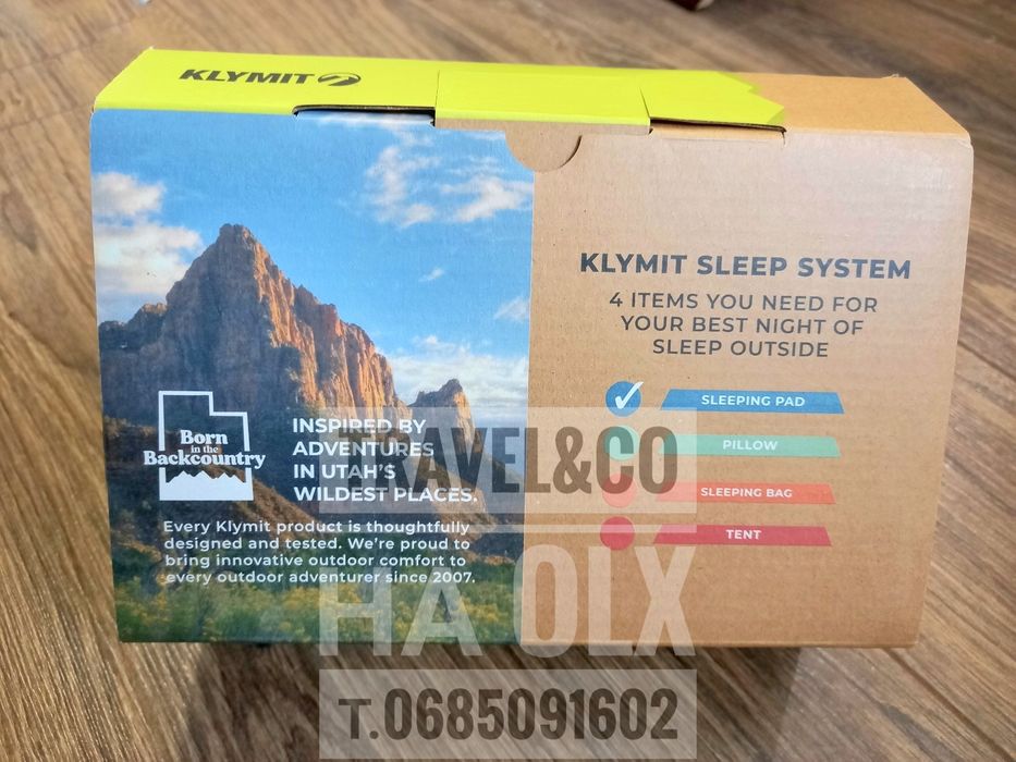 Klymit Static V Insulated R-Value 4.4 (килимок зимовий, каремат)