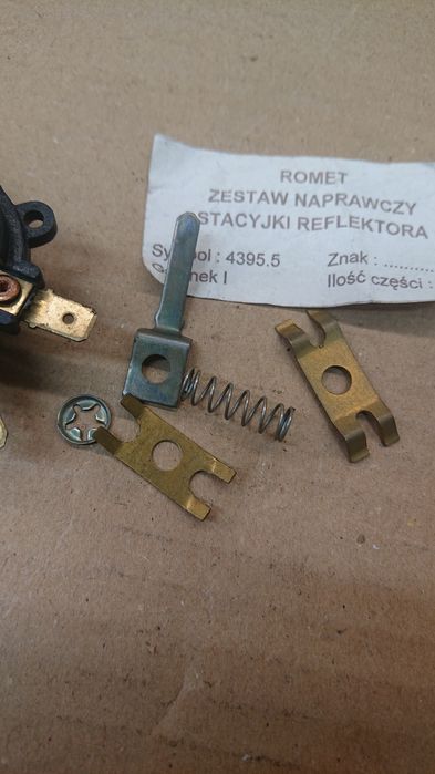 Ogar 205 Romet stacyjka oprawka żarówki oryginał komplet nowe PRL