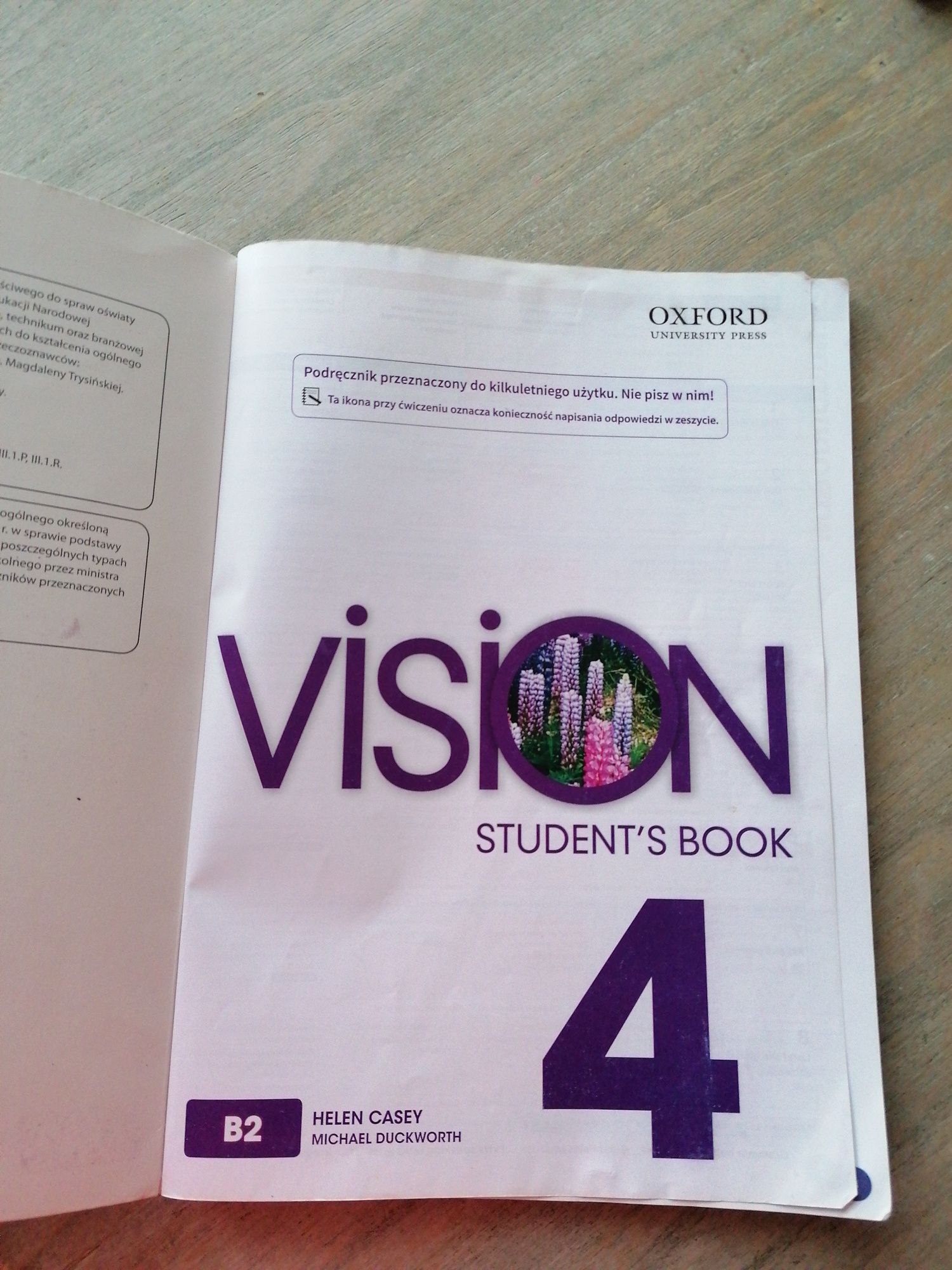 Podręcznik do angielskiego. Vision Student's book 4