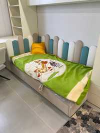 М‘які ліжка дитячі також м‘які стінові панелі на замовленя!
