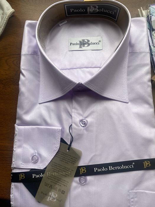 Рубашка мужская с галстуком