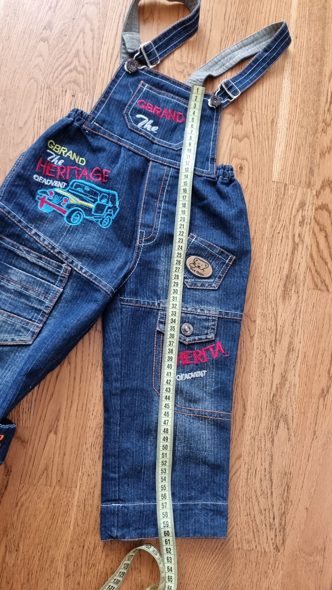 Комбінезон джинсовий для хлопчика, на 1,5-2 роки
