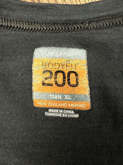 Icebreaker Bodyfit 200 Merino Wool термокофта чорна XL