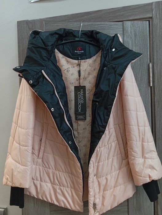 Куртка HaiLuoZi, колір пудра