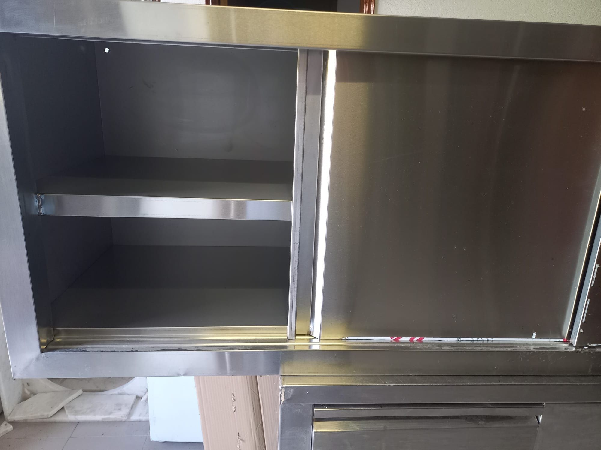 Armário de parede inox 1.50x0.60
