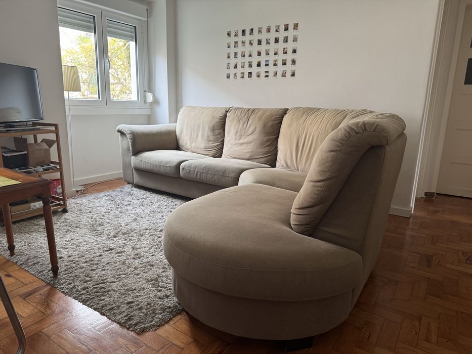 Sofá TIDAFORS (IKEA) castanho - 4/5 lugares