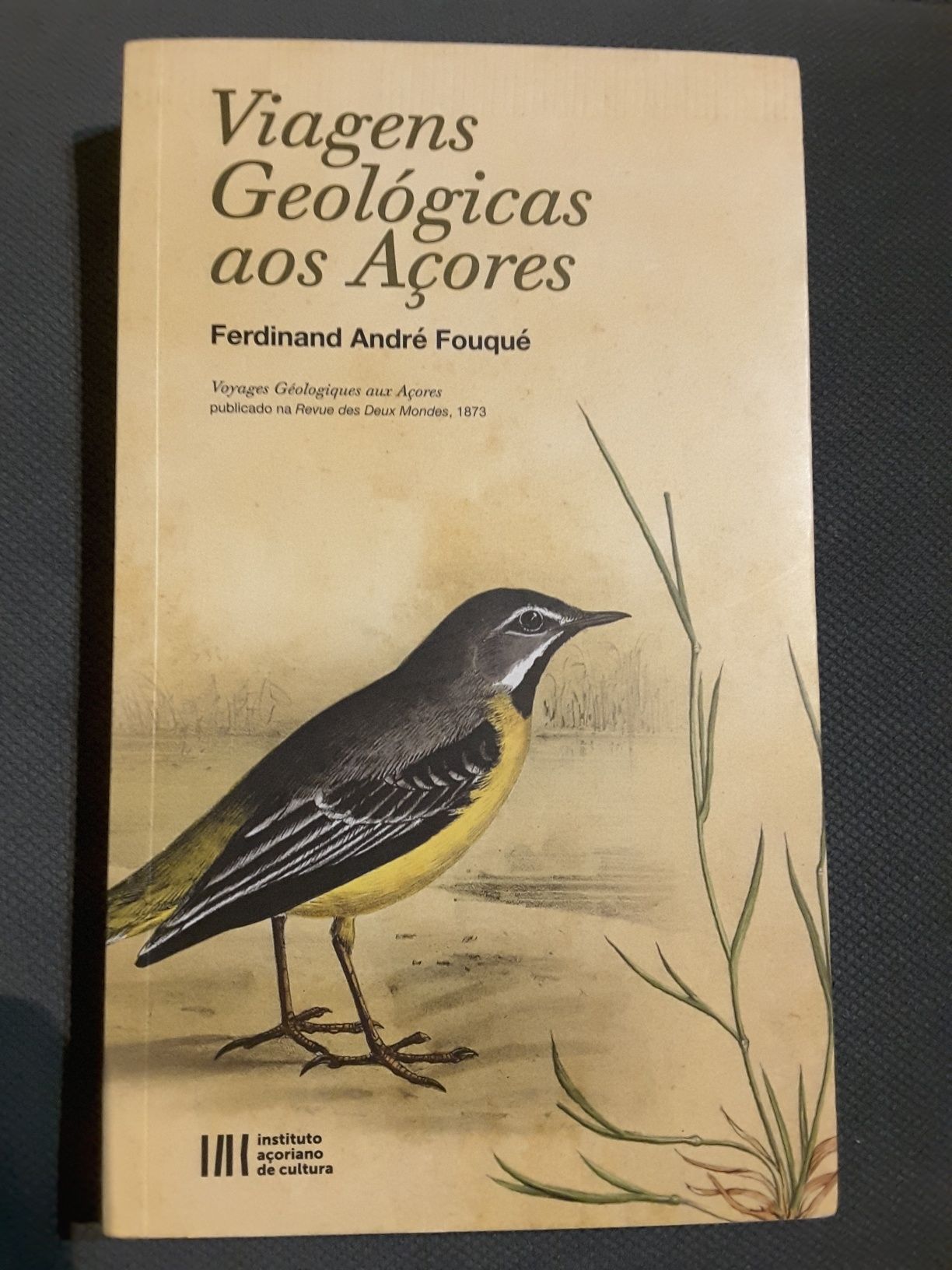 F. Fouqué: Viagens Geológicas aos Açores / La Culture de l' Eau (1870)