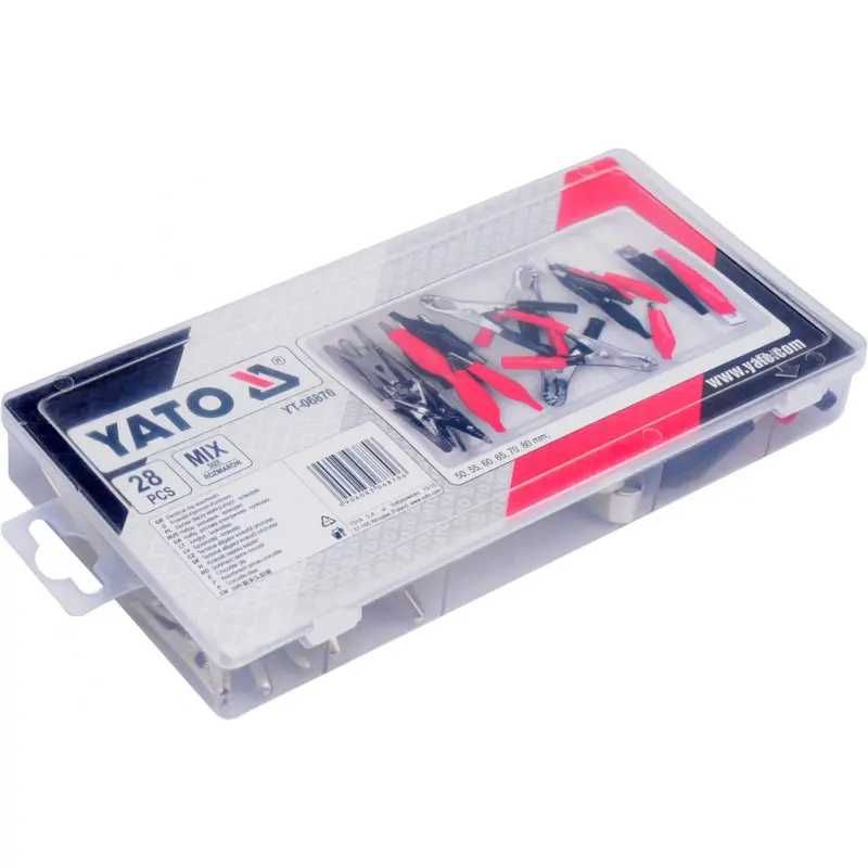 YATO Krokodylki elektryczne 28 szt Szybka Wysyłka SKLEP