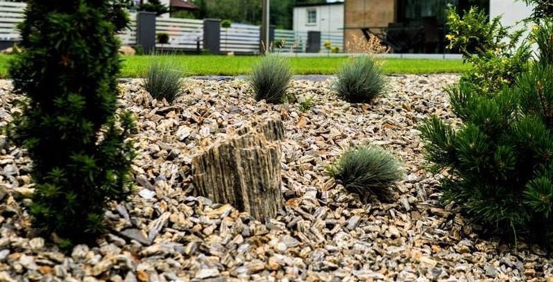 KORA KAMIENNA PŁUKANA Worki Bigbag Gruba i Drobna Kamień Ogrodowy Żwir