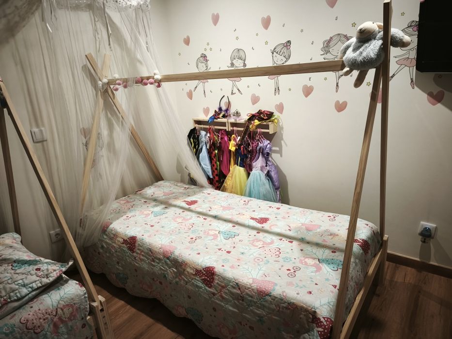 2 Camas solteiro tipi