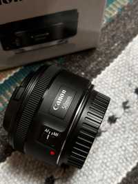 Портретний обʼєктив Canon EF 50 mm f/1.8 STM