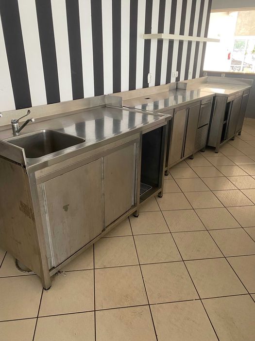 Móveis Inox para restauração