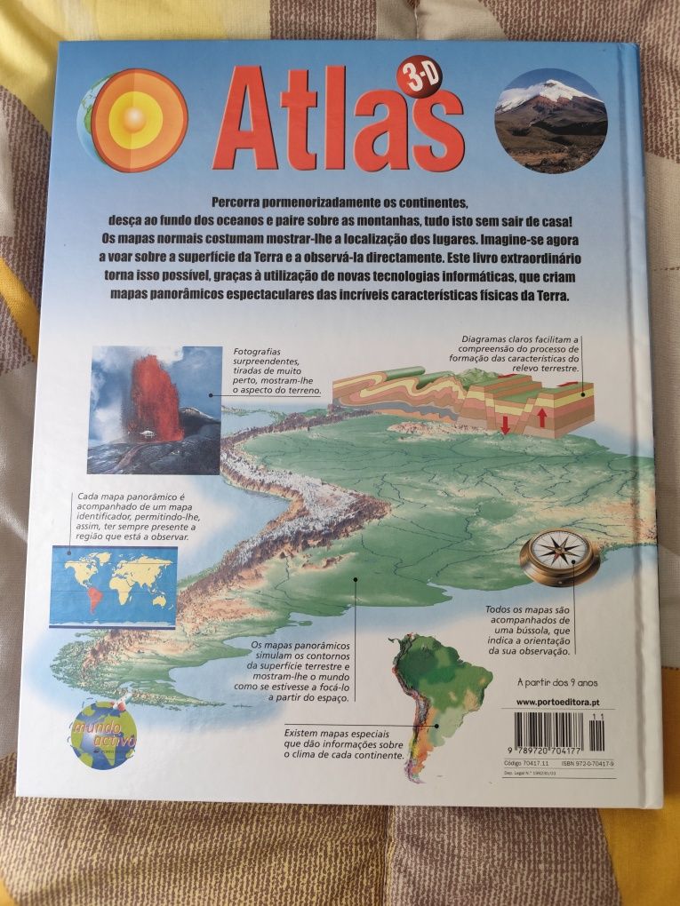Livro  Atlas 3-D