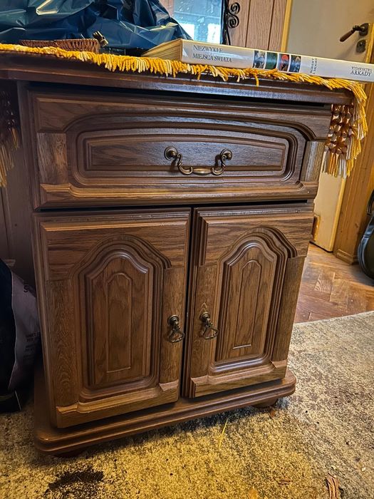 Szafka drewniana vintage, retro