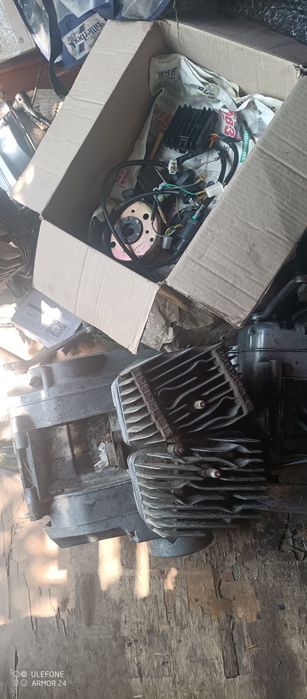 Рама переоформляється зелена ява 638є 634 двигун вилка запчастини інші