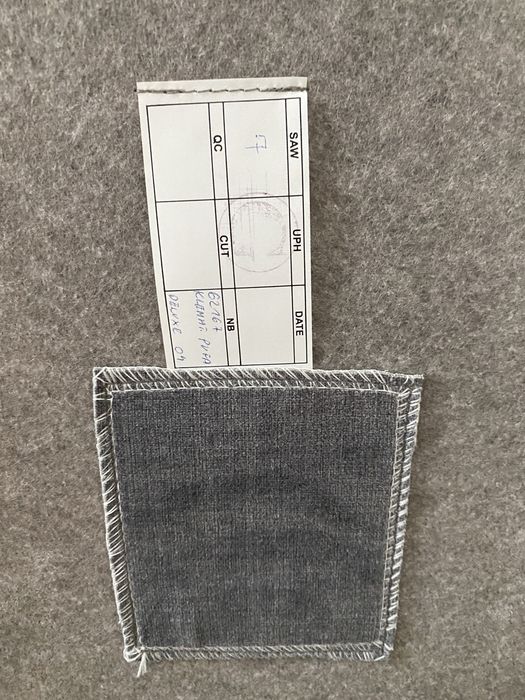 2 szt.! Scandicsofa Puf Podnóżek Klematisar Steel / szary czarna rama