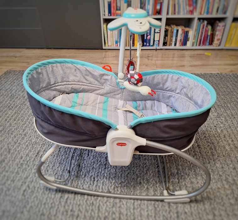 TINY LOVE Wielofunkcyjny leżaczek-bujaczek z funkcje krzesełka 3w1