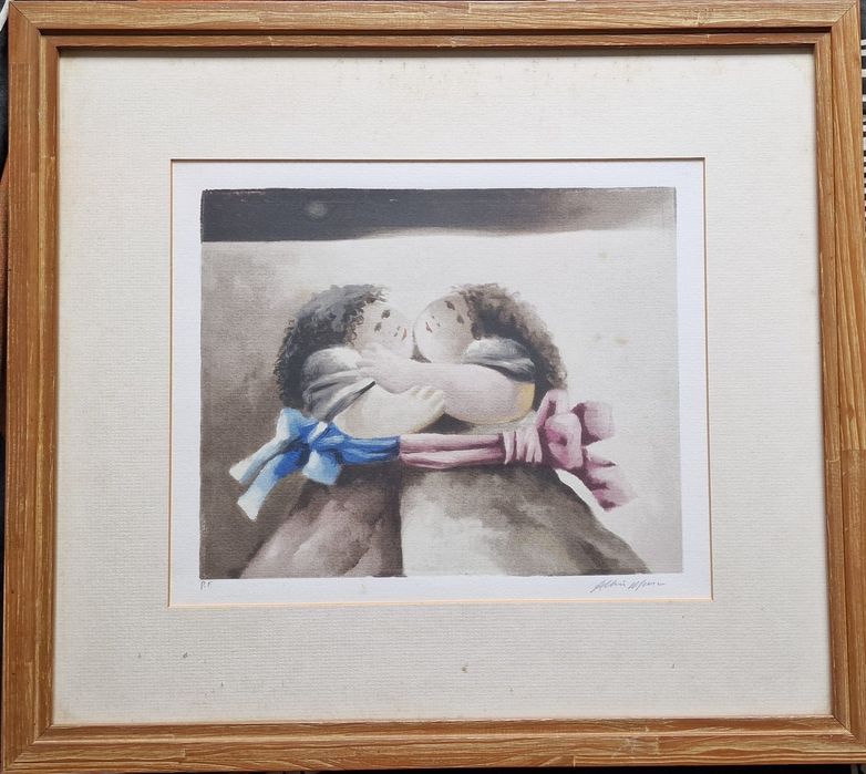 Serigrafia de Albino Moura 25x35