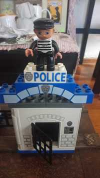Lego Esquadra Figura Prisioneiro Preso Presidiário e carrinha Polícia
