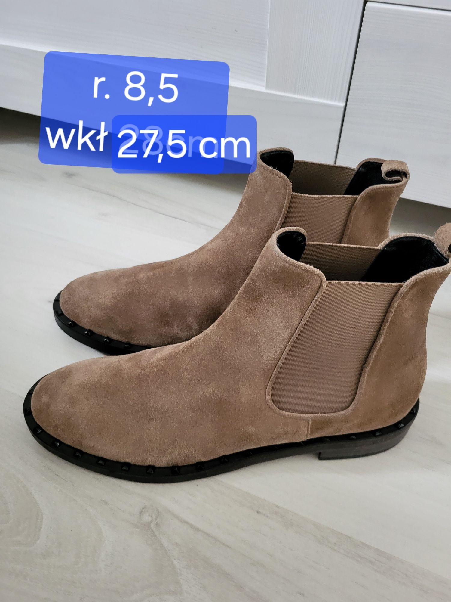 Nowe sztyblety damskie Kennel & Schmenger r.43 skóra naturalna