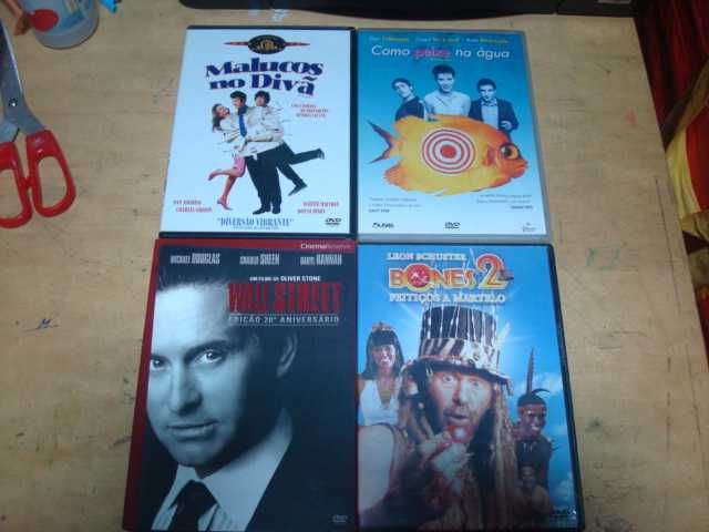 lote 17 dvds originais alguns raros