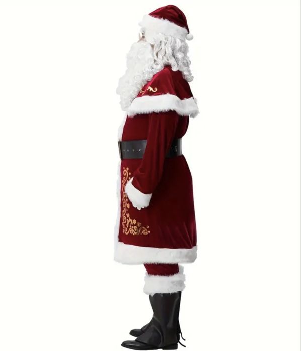 Strój świętego Mikołaja premium L