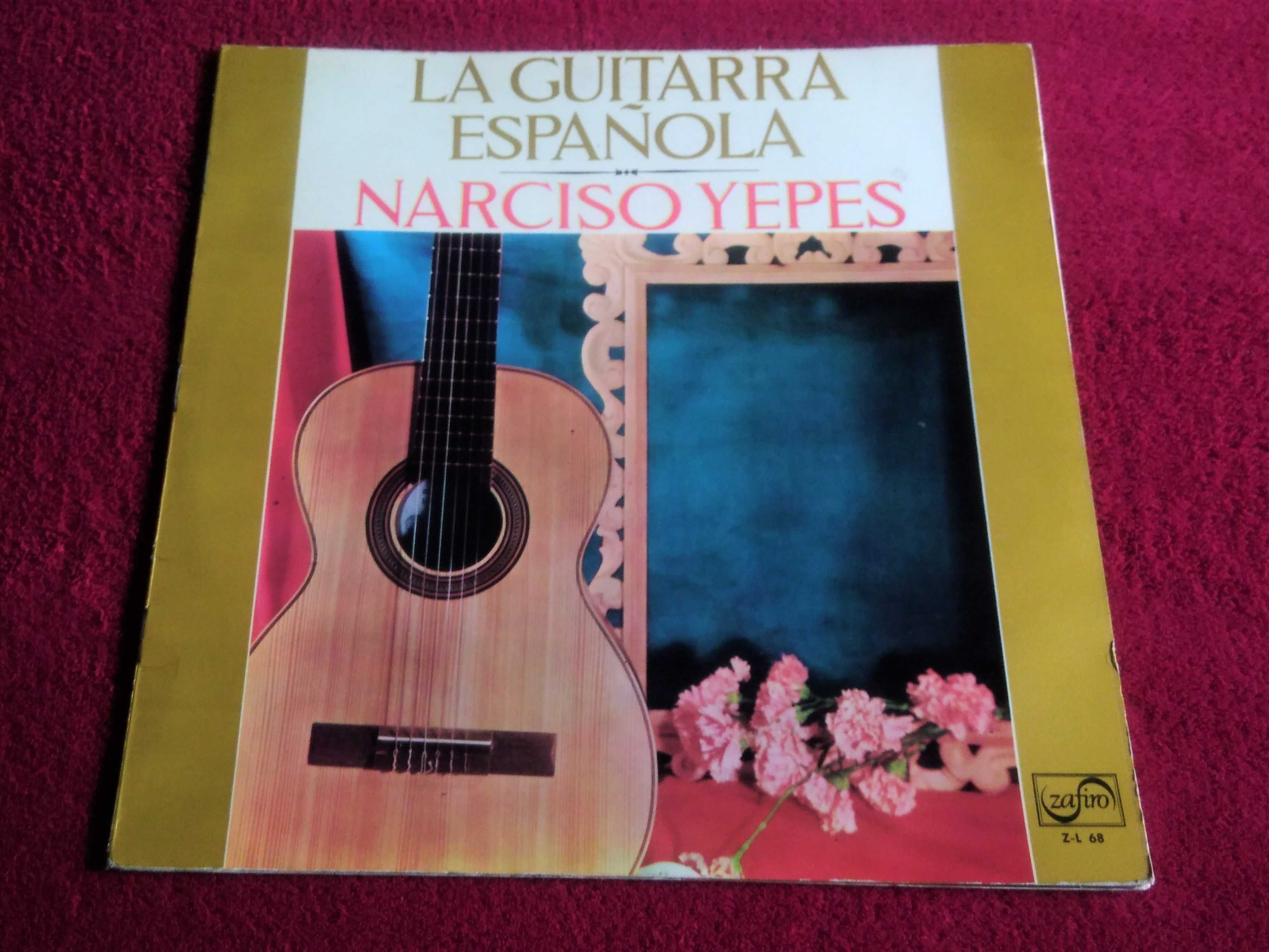 Disco vinil Narciso Yepes – La Guitarra Española, ed. 1964