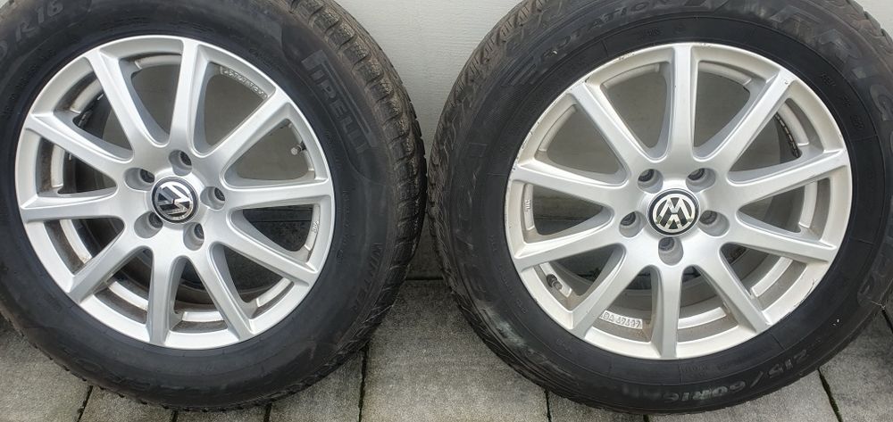 Alufelgi koła kompletne Volkswagen 5x112x16
