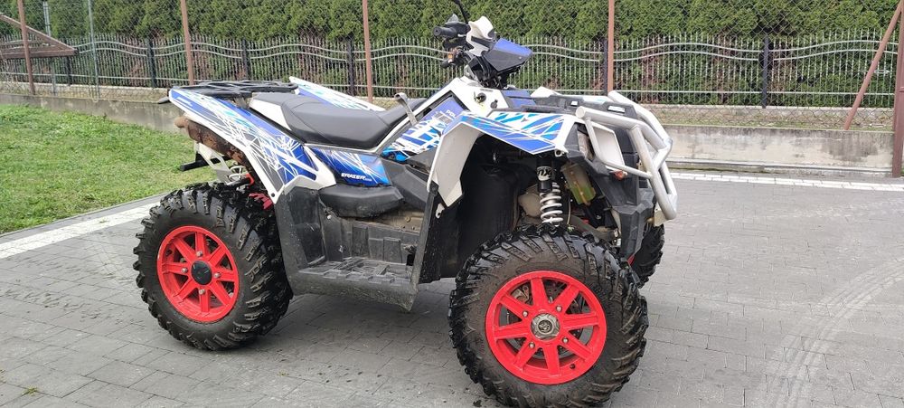 Polaris scrambler 1000xp Fox wspomaganie