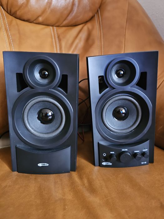 Продаю нові колонки GEMIX TF-10 — стереосистема 2.0 для ПК та ТВ!