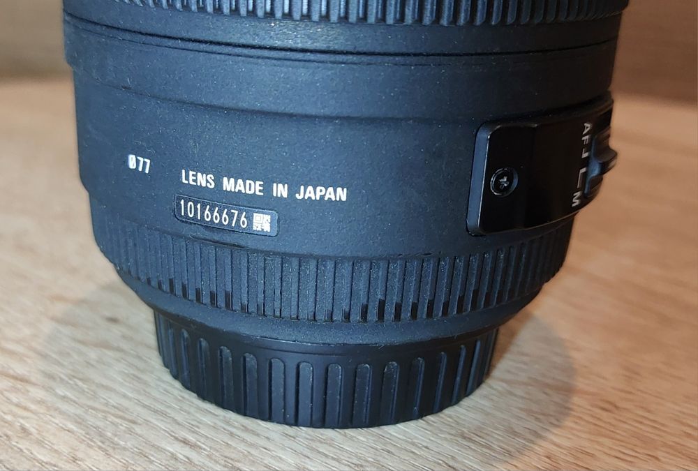 Sigma 50mm f/1.4 EX DG HSM Canon EF