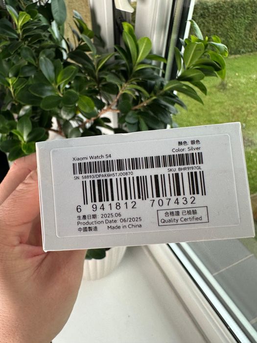 Zegarek Xiaomi Watch S4 srebrny TOMI-TECH