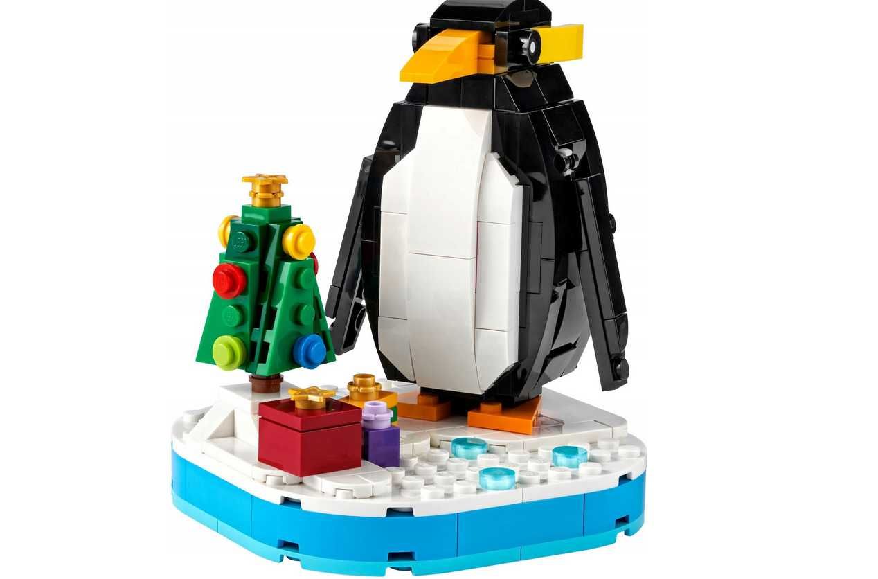 LEGO 40498 Bożonarodzeniowy pingwin nowe